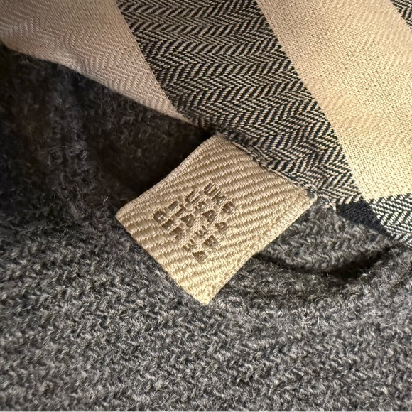 Burberry Brit Charcoal Slim Wool Coat for Women - Picture 7 of 8